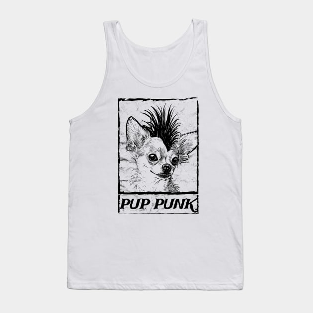 pup punk - punk rockers Tank Top by Crocodile Store